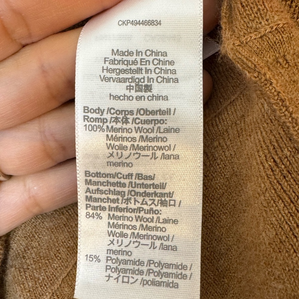 Madewell | Merino Wool Pullover Sweater Small - Picture 4 of 6